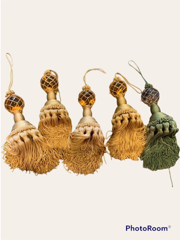 Curtain tassels vintage